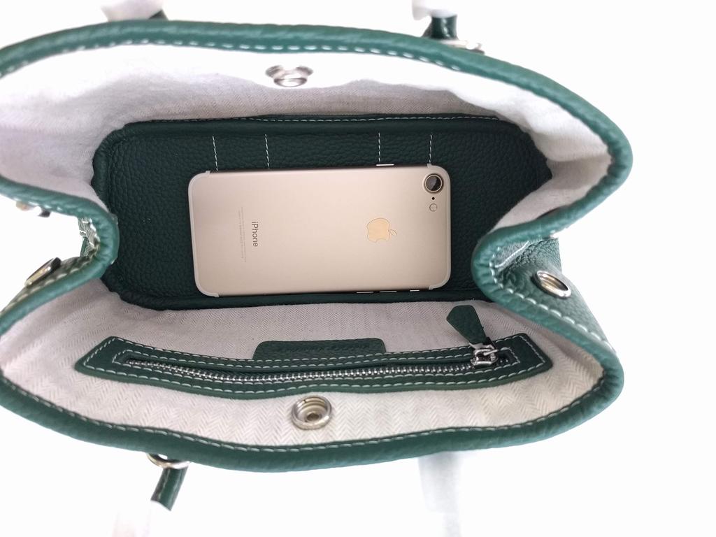 Small Shoulder Small Mini Tote Genuine Leather Mini Tote Genuine Leather Cowhide Shoulder Strap Bag [Niconimo] Bag, Cute, Bag, Bag, High-quality Bag,