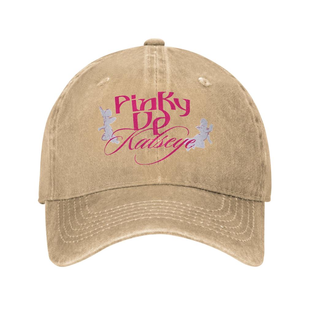 Unisex Katseye PINKY UPkpop Print Hats Classic Distressed Washed  Baseball Cap Adjustable