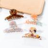 Bamboo Yao Creative PVC Autumn/Winter Sweet Jewelry Claw Clip - Women's Fashion Hair Accessory