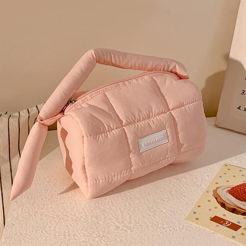 Macaron Makeup Bag Large Capacity Cosmetic Pouch Travel Essentials Women's  Travel Tote Makeup Brush Pouch Case