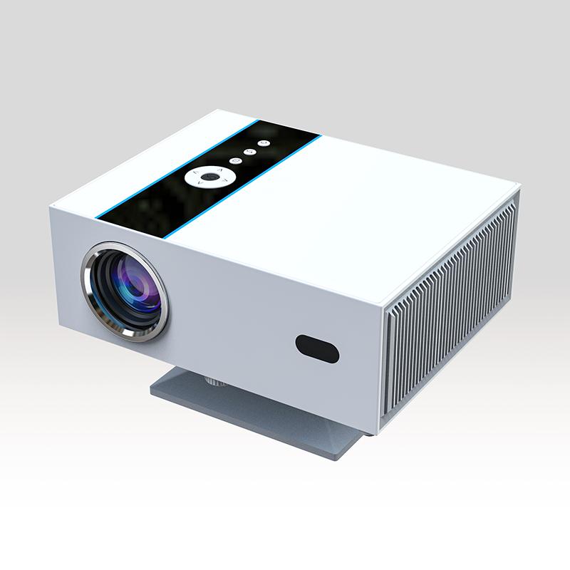 

X6 Product Projectors Full Hd 1080p 380 Ansi Lumens Видео Домашний кинотеатр Android 13 5g Wifi Bt5.2 Led Beam Projector Eu plug белый