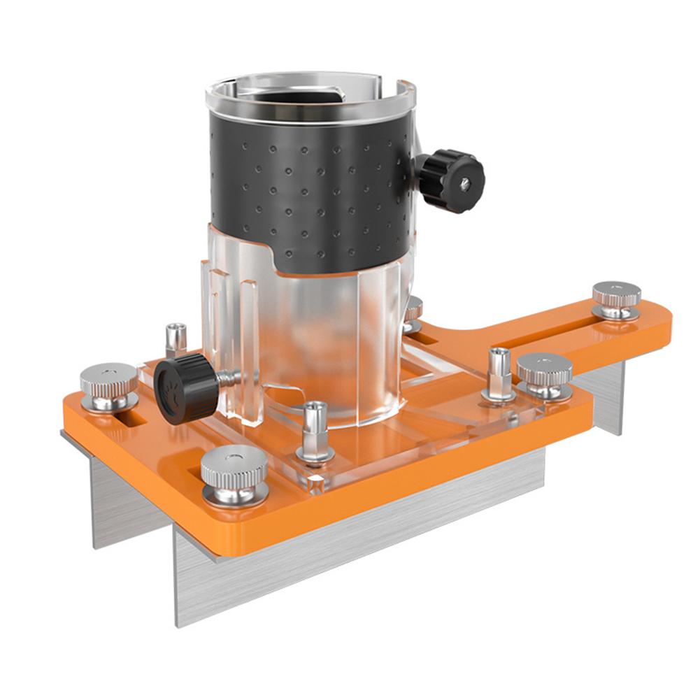 As Show Wood Router Base Adaptable Thickness Wood Tools Wood Router Works With Wood Plastic Veneer Available With Stopper