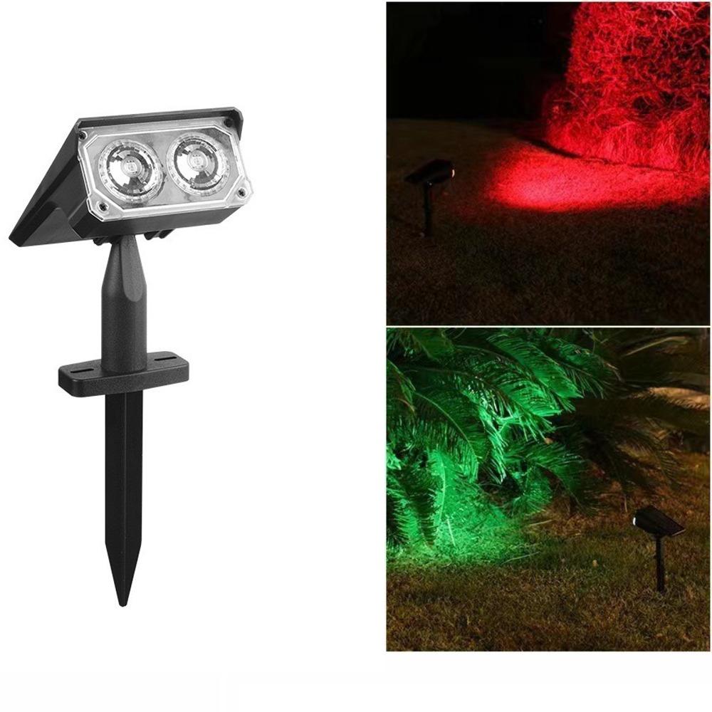 Durable Waterproof Lawn Lamp White Light Warm Light Solar Spotlight Landscape Lamp Outdoor Garden