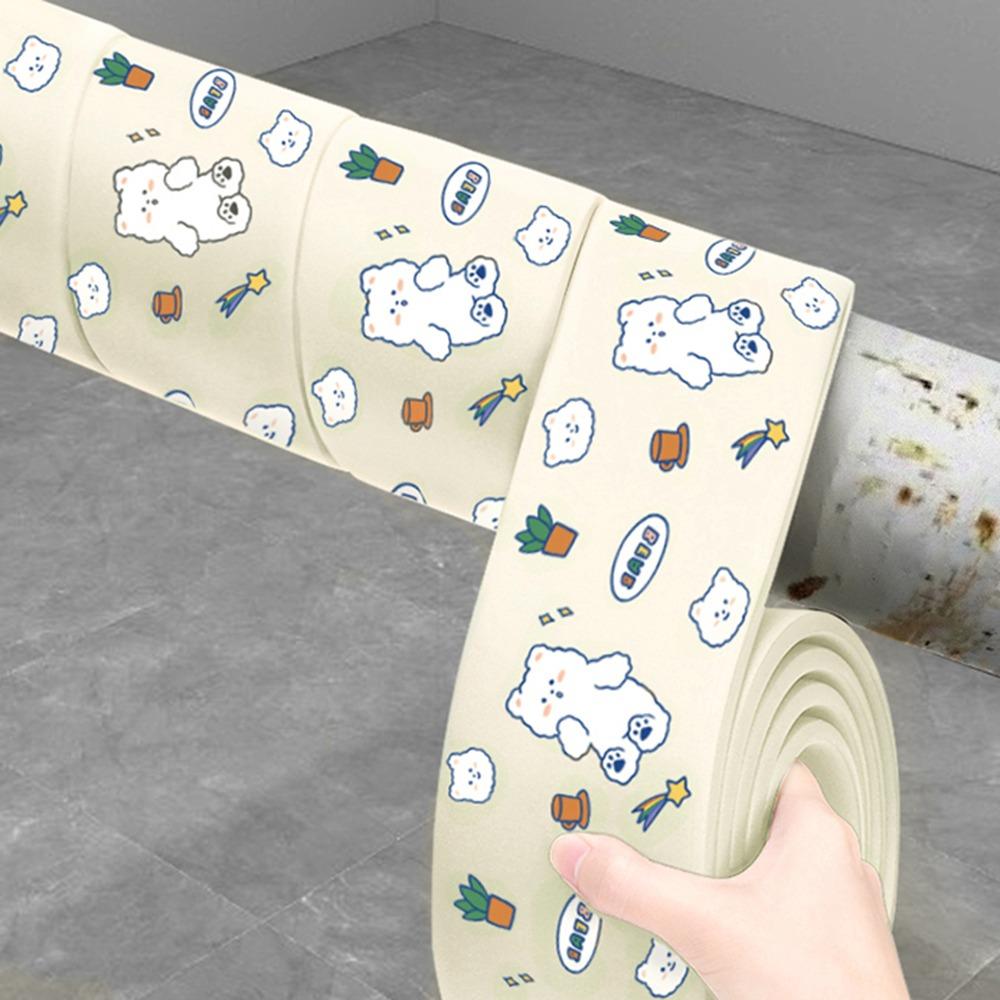Cartoon Water Pipe Insulation Cotton Thickened Anti-Freeze Pipe Cover Waterproof Self-Adhesive