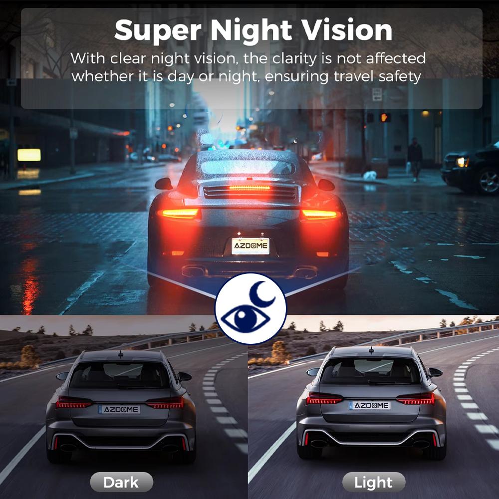 HD 1080P Car DVR Camera ADAS Car Dash Cam Android Player Navigation Dashcam Night Vision Driving Monitoring Recorde USB Dash Cam