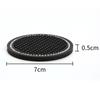 1/2PC Car Non-slip Water Cup Pad Diamond Rhinestone Bling Decoration Auto Interior Cup Bottle Anti-skid Rubber Mat