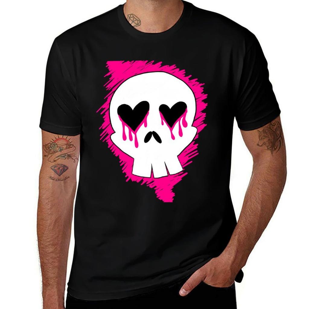 Emo Skull Tshirt Unisex T Shirt Graphic Tshirt