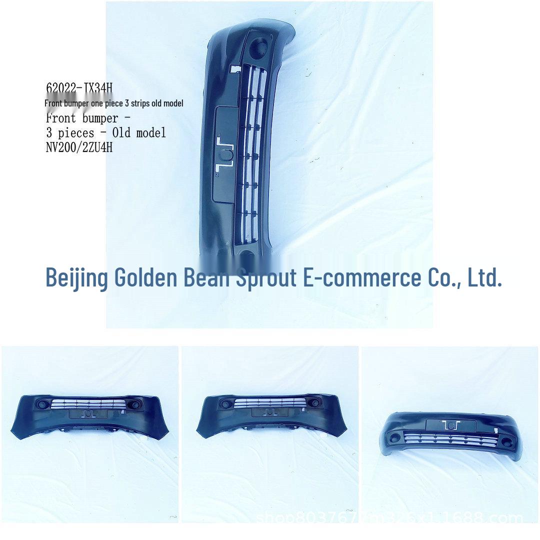 62022-JX34H Front Bumper with 3 Strips for Nissan NV200 (Old Model) Neutral