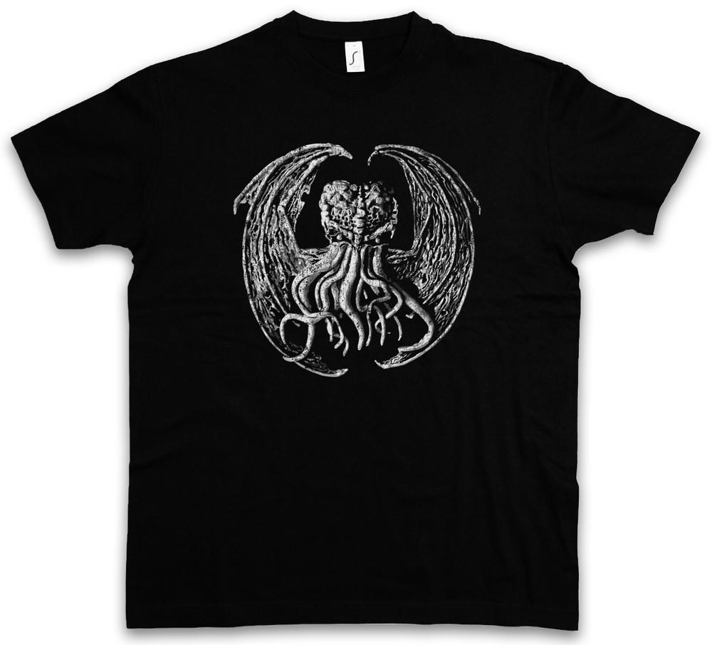 CTHULHU IX T-SHIRT Wars Horror Arkham H. P. Miskatonic Lovecraft Dunwich