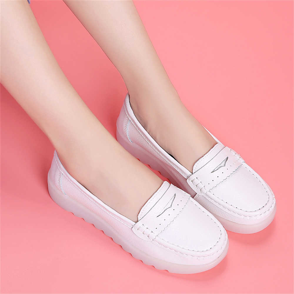Fashion Slip-on Non-slip Sole Flat Shoes Womens Mary Jane Sports Shoes Women's Sneakers Brown Trainers Hypebeast Footwear