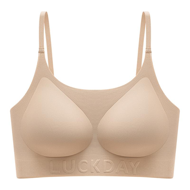 

Traceless ABC Cup Liquid Foundation Bra Lift No Steel Rim Bra Invisible One-piece Comfortable Back s/m/l(38/85abc, recommended 45-65kg )