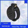 Cobra Escape-Proof Male Chastity Cage Lock for Cross-Dressers