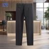 Luomeng Men's Summer Ice Silk Blend Straight Casual Trousers