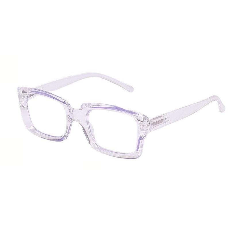 

Унисекс очки для чтения с большой оправой, блокирующие синий свет 400 Blue Light Blocking