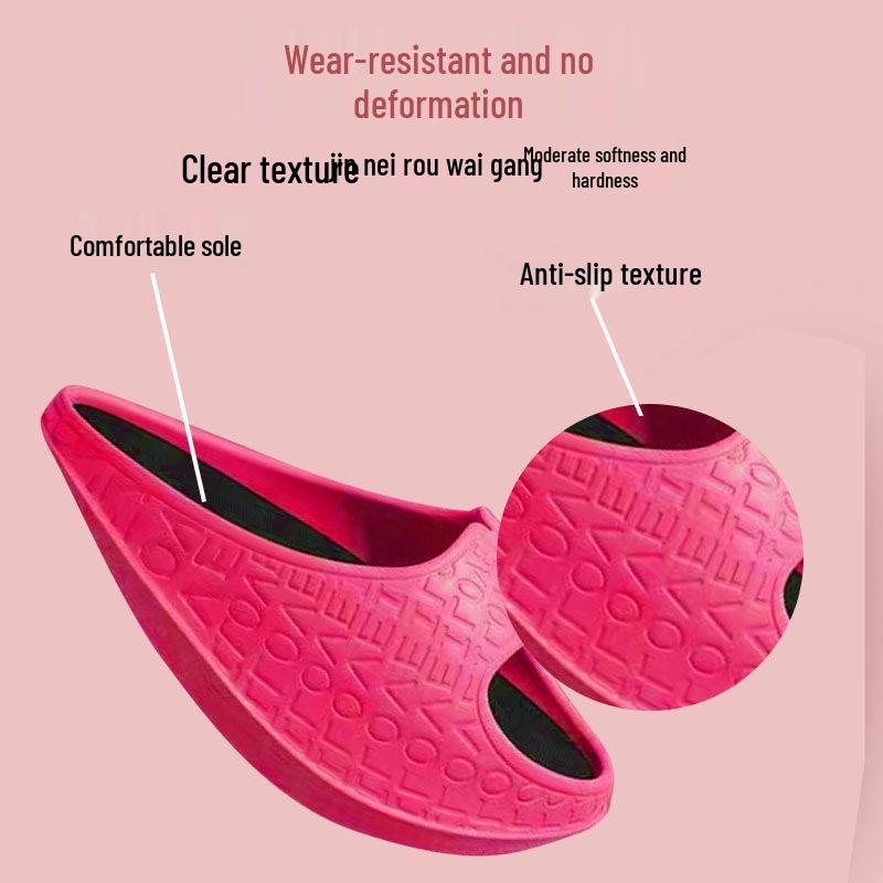 Spot Rocking EVA Plus-Size Sport Yoga Slippers: Stretching & Abdominal Support Shoes