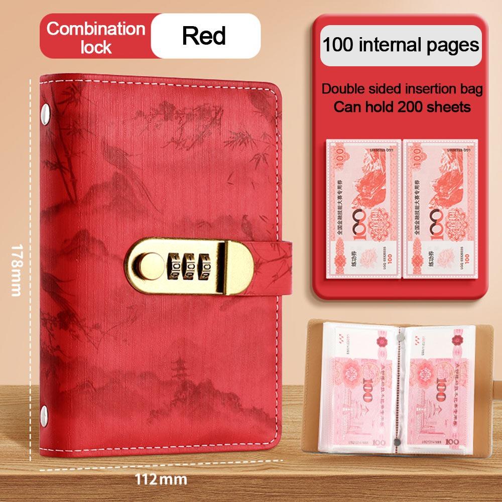 100 Envelopes Savings Challenges Book PU Mini Binder Savings Challenge Savings Challenges Sheets