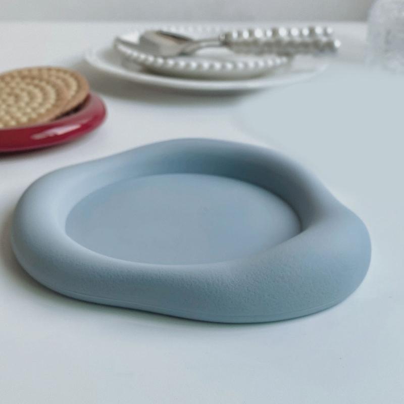 Textured Drink Pad Heatproof Table Protectors Kitchen Accessory Heat Resistant Easy Cleaning Cup Mat