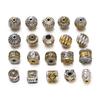 5pcs/lot Alloy Spacer Beads Metal Color Irregular Bead for DIY Jewelry Bracelet Necklace Making Findings Supplies Accessories