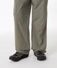 MUSINSA STANDARD Nylon Crease One-Tuck Wide Elastic Pants [Dusty Khaki]