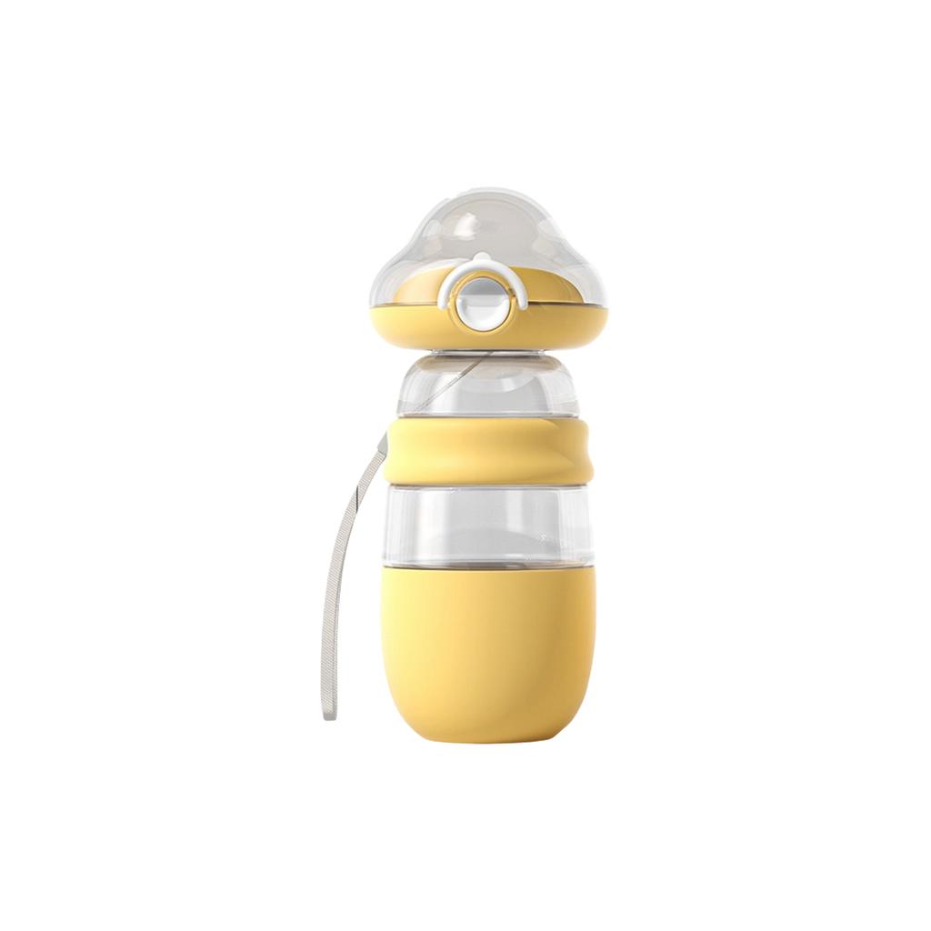 Portable 2-in-1 Dog Water & Food Bottle – Leak-Proof Pet Travel Water Dispenser For Walking, Hiking & Outdoor Adventures