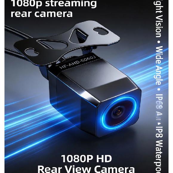 Automobile Monitoring Driving Recorder 4Pin Reversing Camera HD Night Vision AHD1080P Reversing Image.