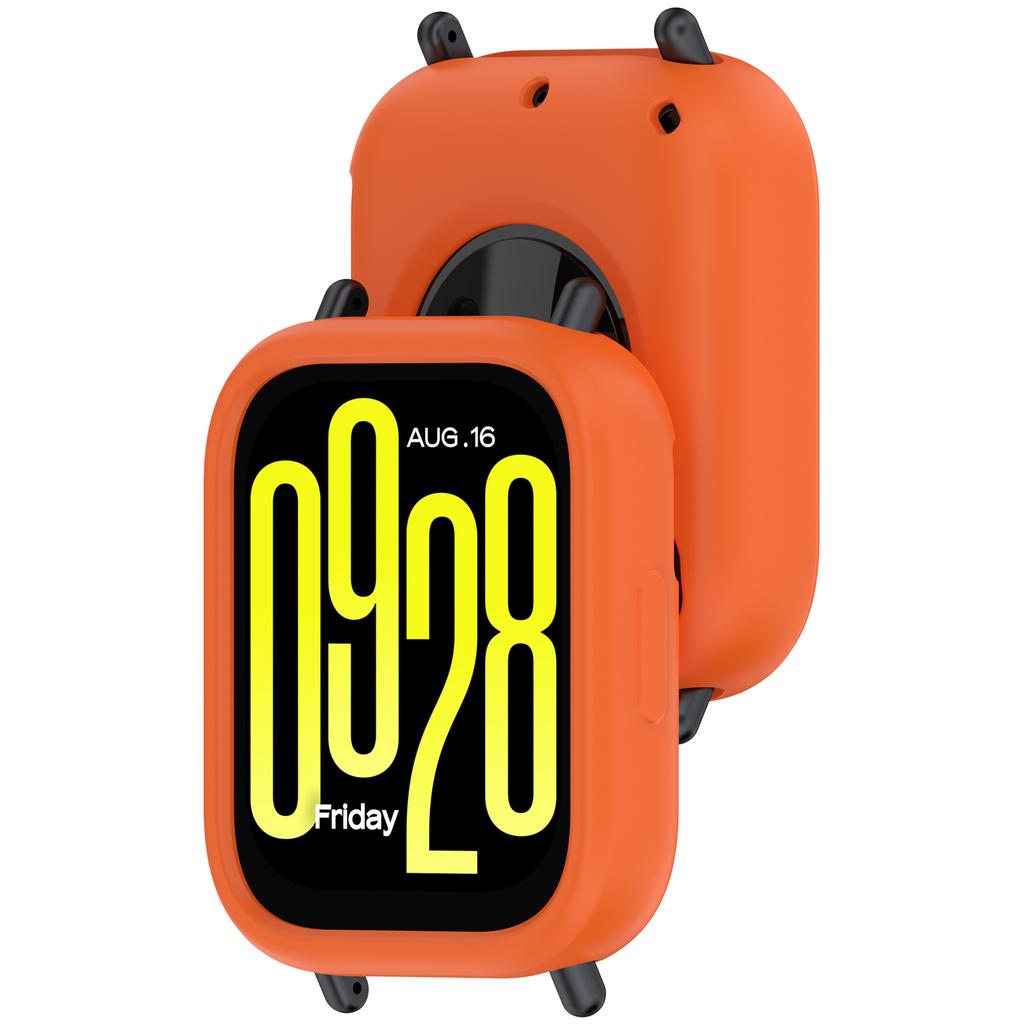 For Xiaomi Redmi Watch 5 Lite Silicone Watch Case Shockproof Bumper Frame