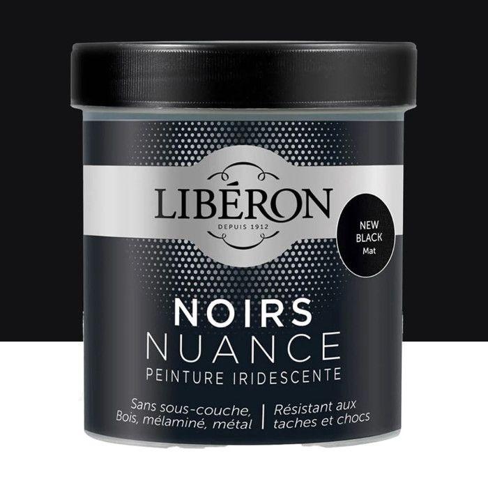 Peinture décorative - LIBERON - New black mat - 500 ML - Finition mat - Acrylique
