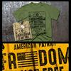 Combat T-shirt Military Infantry Freedom Is Not Free Combat Veteran Warrior Tee