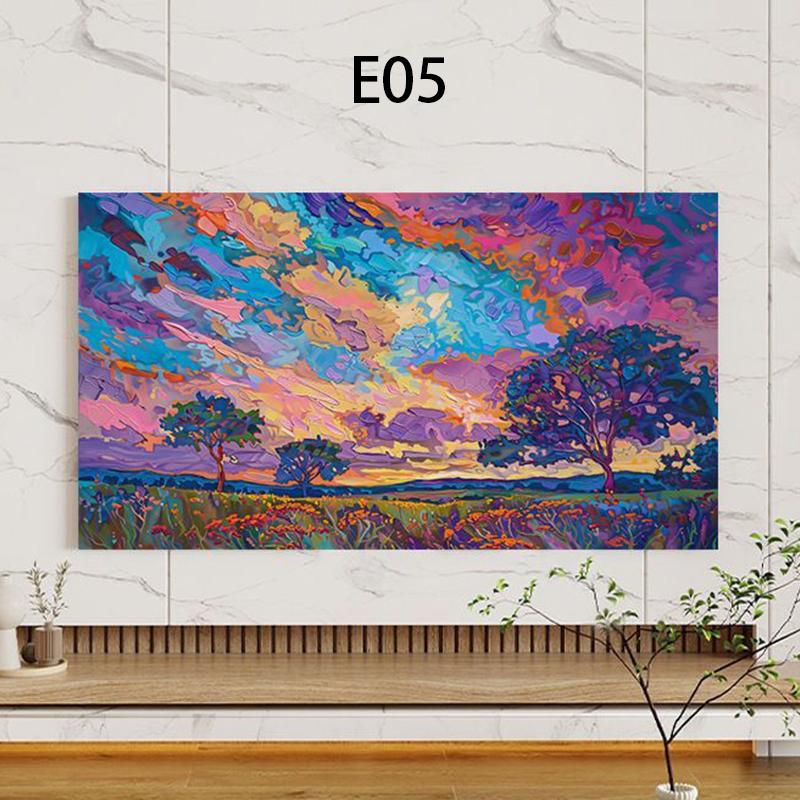 1pc TV Hood Dust-Proof Cover Household 32/43/50/55/65inch Hanging LCD TV Cover Home Universal Television Decorative Cover