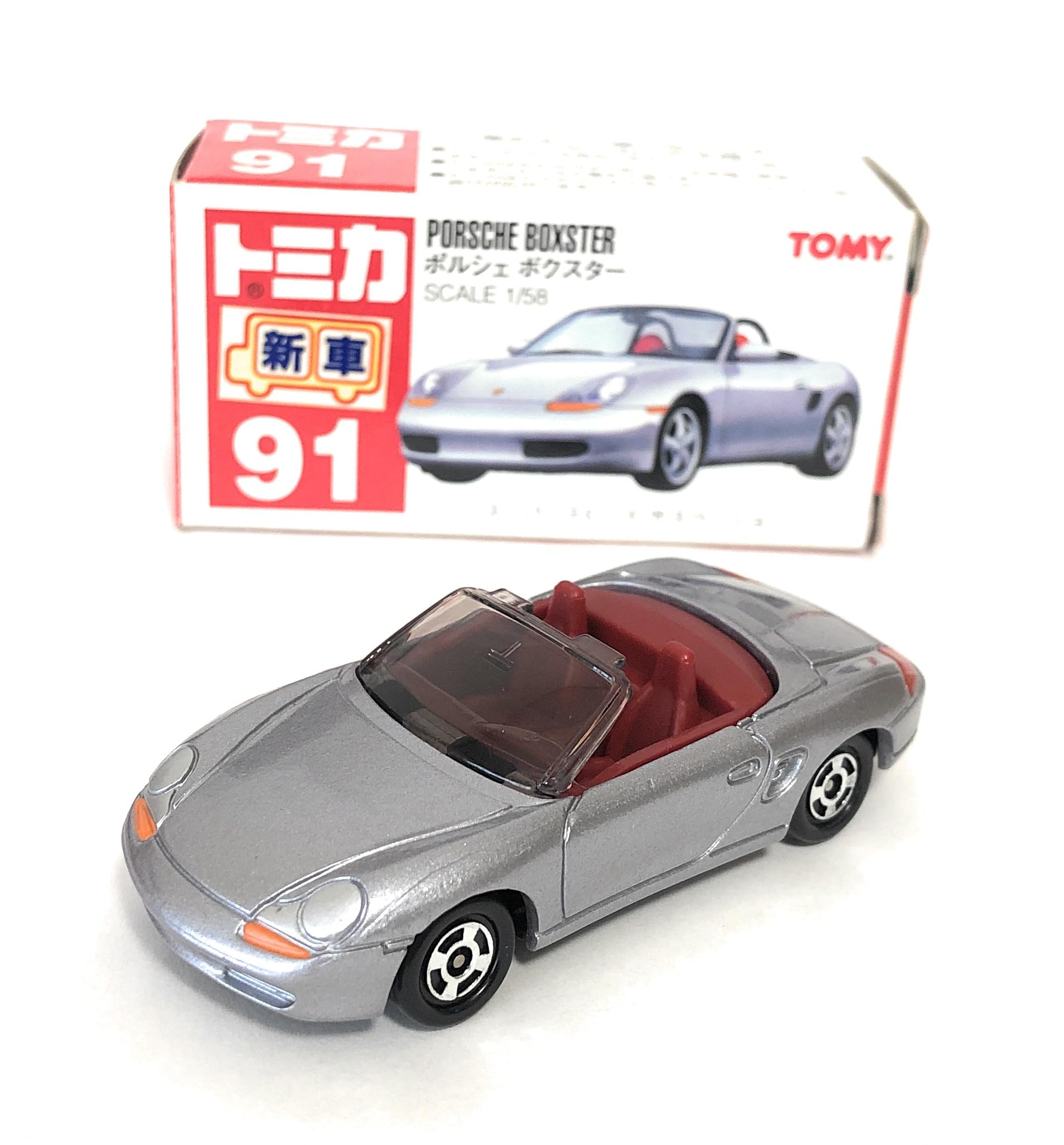 

Porsche Boxster Red Box Tomica серийный номер 91 распродан