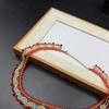 Ethnic Style Beads Necklace Tang Ming Song Dynasty Multi-layer Lace Necklace  Gift
