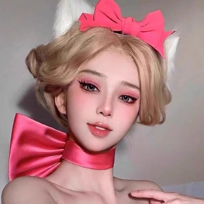 Ribbon Bow Choker Collar Neckband Bow Neckwear Fashion Bowknot Neck Accessorise