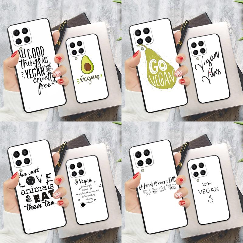 LOVE VEGGIE Vegetarian VEGAN For Samsung Galaxy M34 M54 M14 M53 M33 M13 M12 M32 M52 M20 M15 M55 M21 M51 M30s M31s Case