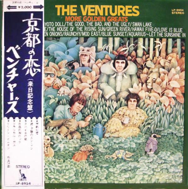 

LP Пластинка VENTURES - More Golden Greats LP8954 LIBERTY 1970 Япония Obi Rock