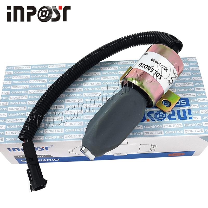 24V 332/J5060 Fuel Stop Solenoid Valve