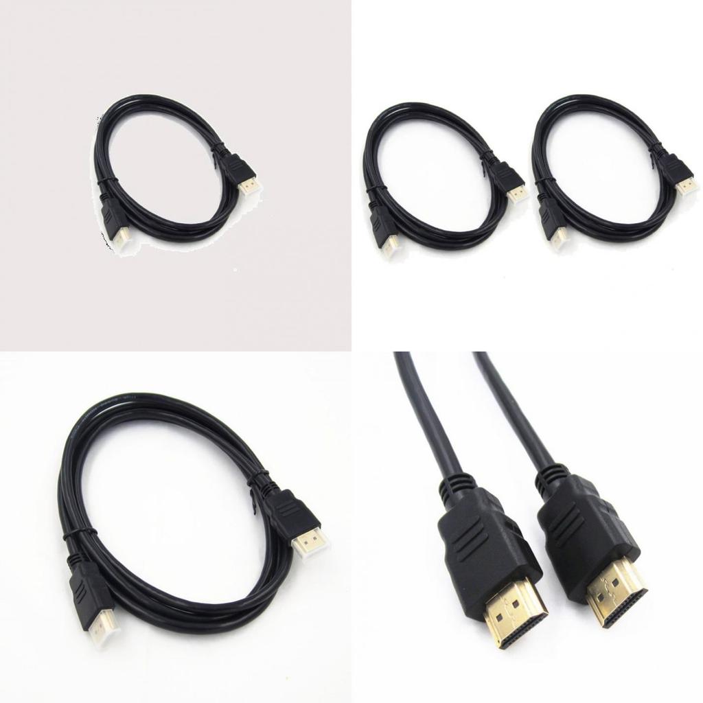 Hdmi Cable Highdefinition For Pc And Tv Connectors With Alloy Support Material