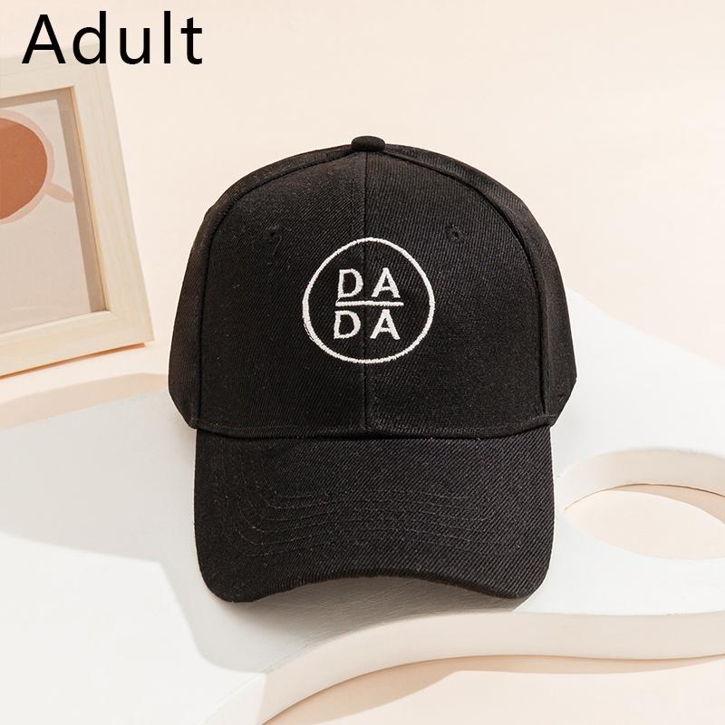 New Parent-child Mama Letter Mini Dada Baseball Cap Outdoor Women Child Snapback Dad Hat Men's Adjustable Sunshade Truck Caps