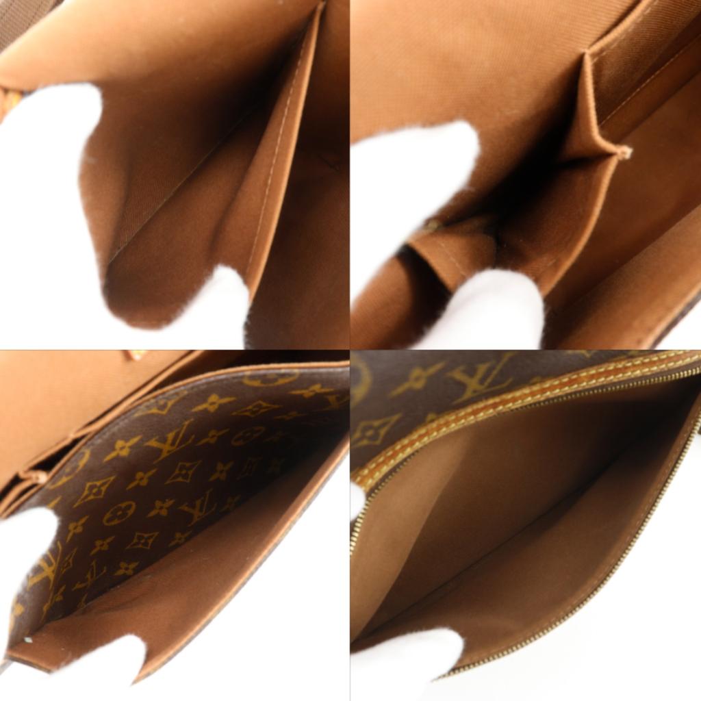 LOUIS VUITTON Messenger Bosphore PM Shoulder Bag M40106 Brown Monogram canvas unisex Used