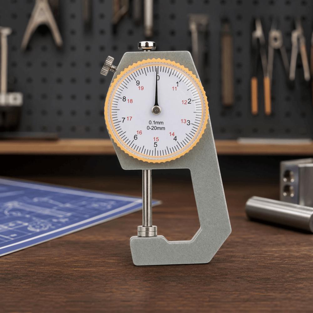 0-20mm Range Thickness Gauge Portable Design Metal Gauge Tool Thickness Measuring Tool  For Jewelry