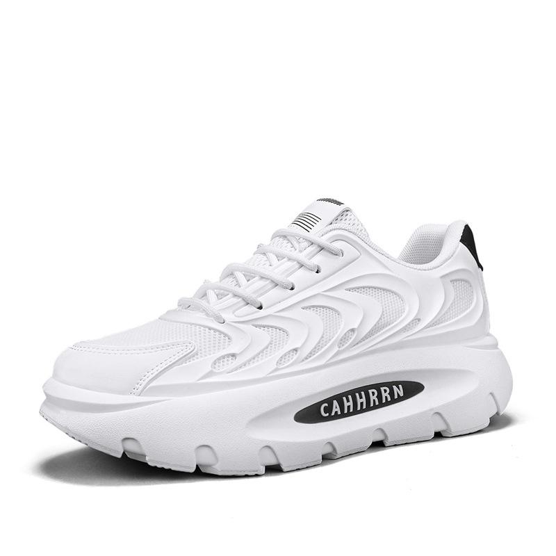 

Daddy shoes men s spring and summer breathable new student mesh thick-soled heightening sports shoes casual running shoes trendy shoes 39