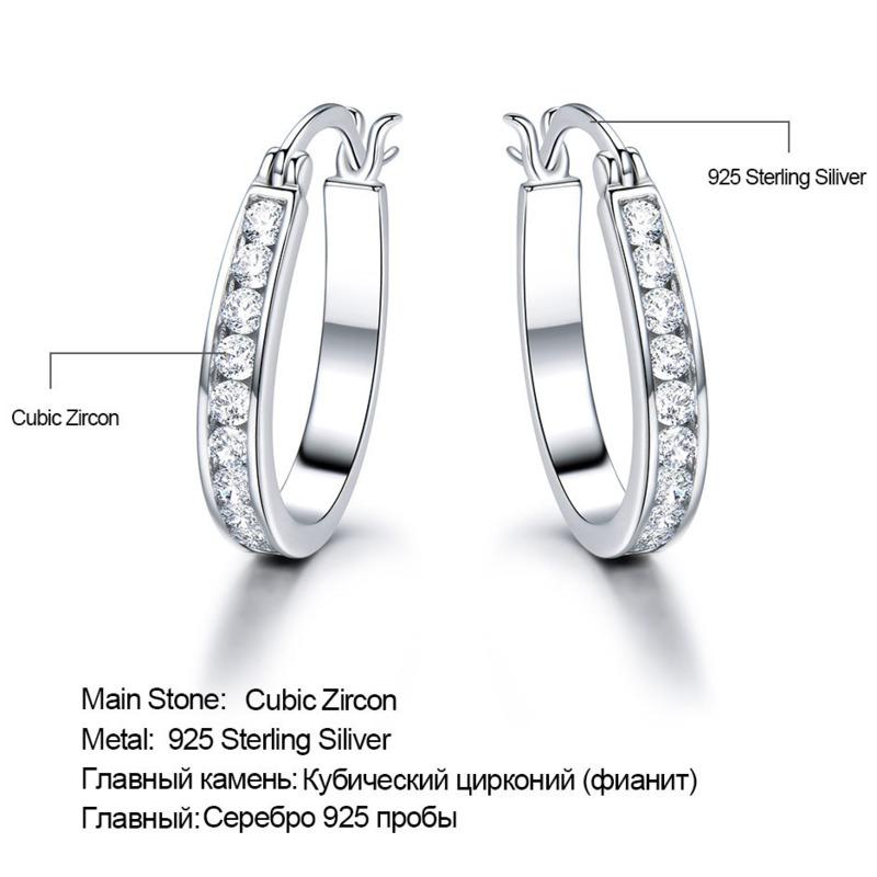 Gica Gema New Jewelry S925 Sterling Silve Personalized Classic Stud Earrings For Women Fine High Grade Jewelry Gift To Valentine's