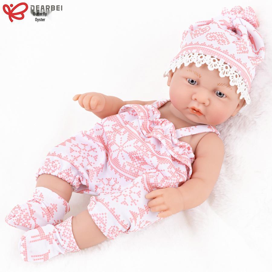 

12-Inch Reborn Vinyl Baby Doll - Children s Comfort Toy, 30cm 30CM Doll (Surprised)