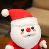 Christmas Doll Santa Claus Plush Toy Stuffed Soft Snowman Deer Toys for Kids Girls Xmas Gift Decor Props