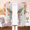 2pcs- Holy Butterfly Polyester Curtains, 42*84 Bar Bag Curtains, Bedroom, Living Room, Home Room, Party Decoration