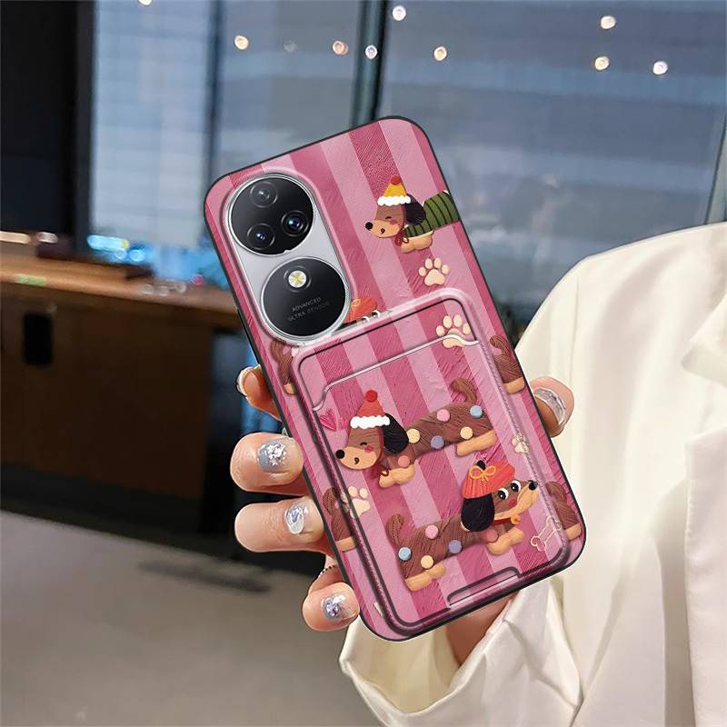 Wasserdichte Niedliche Handyhülle Für Oukitel C38 Graffiti Weiche Hülle Kartenfach Schmutzabweisend Stoßfest Vollständig umschließend Cartoon TPU