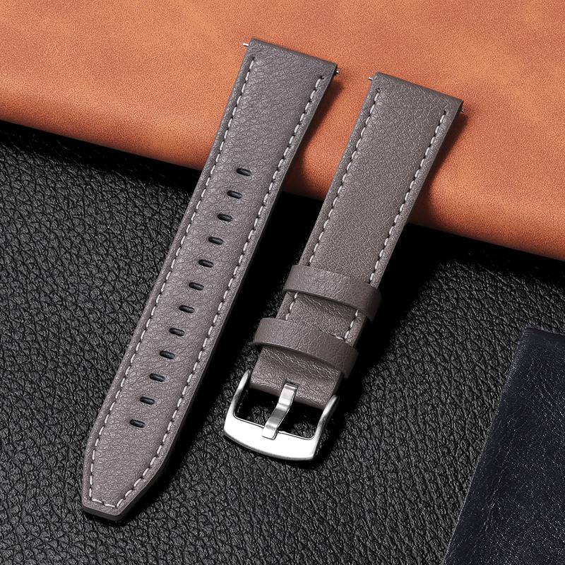 Vintage Leather Watch Straps 20mm Quick Release Watch Band for Seiko for Omega Wristabnd Bracelet Belt for Men Accessories