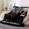 New 3D Printed Flannel Blanket Featuring R-RBD band/K-POP Style, Perfect for Home Use, Sofa Beds, or As a Birthday Gift.