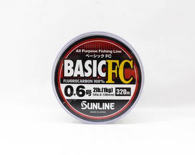 Sunline Fluorocarbon Line Basic FC 320m Size 0.6 2lb (6176)