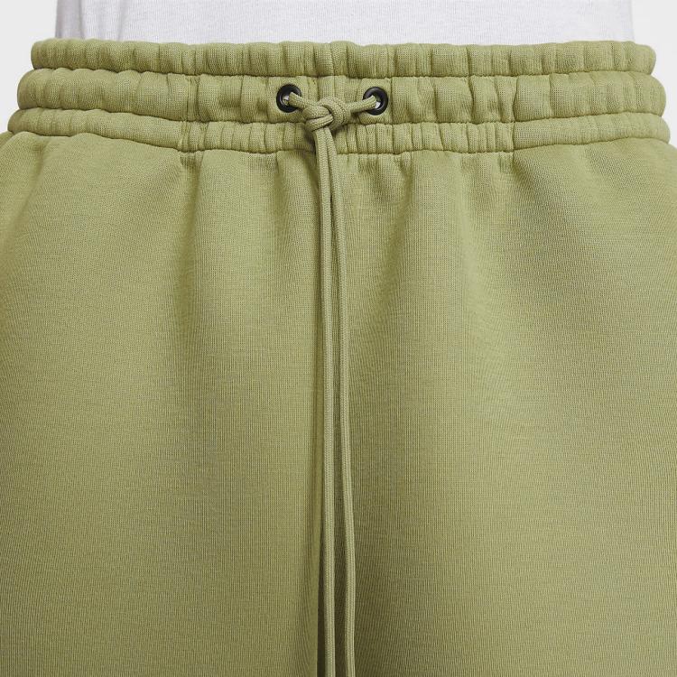 Nike Tech Fleece Comfortable Sports Shorts Men Shorts Olive-Green FZ7575-276
