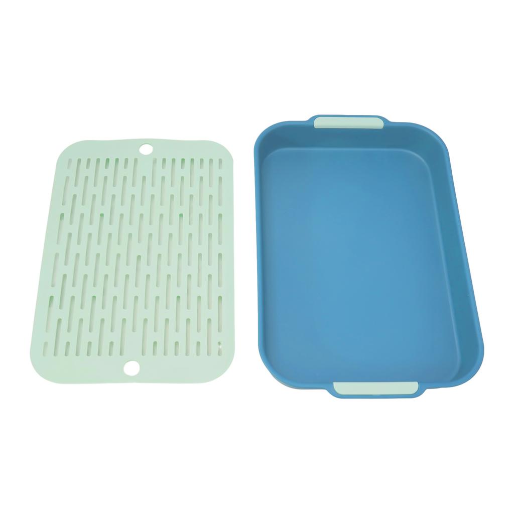 Plastlåda för smådjur med avtagbar galler och släta kanter för säkerhet och enkel rengöring Lämplig för marsvin